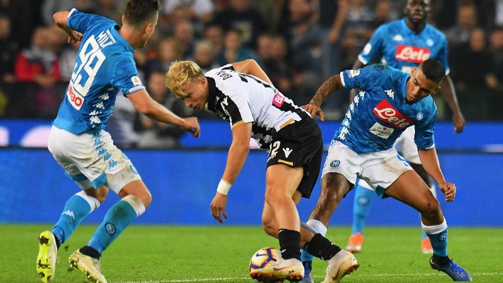 Napoli vs Udinese (01:45 – 28/09) | Xem lại trận đấu