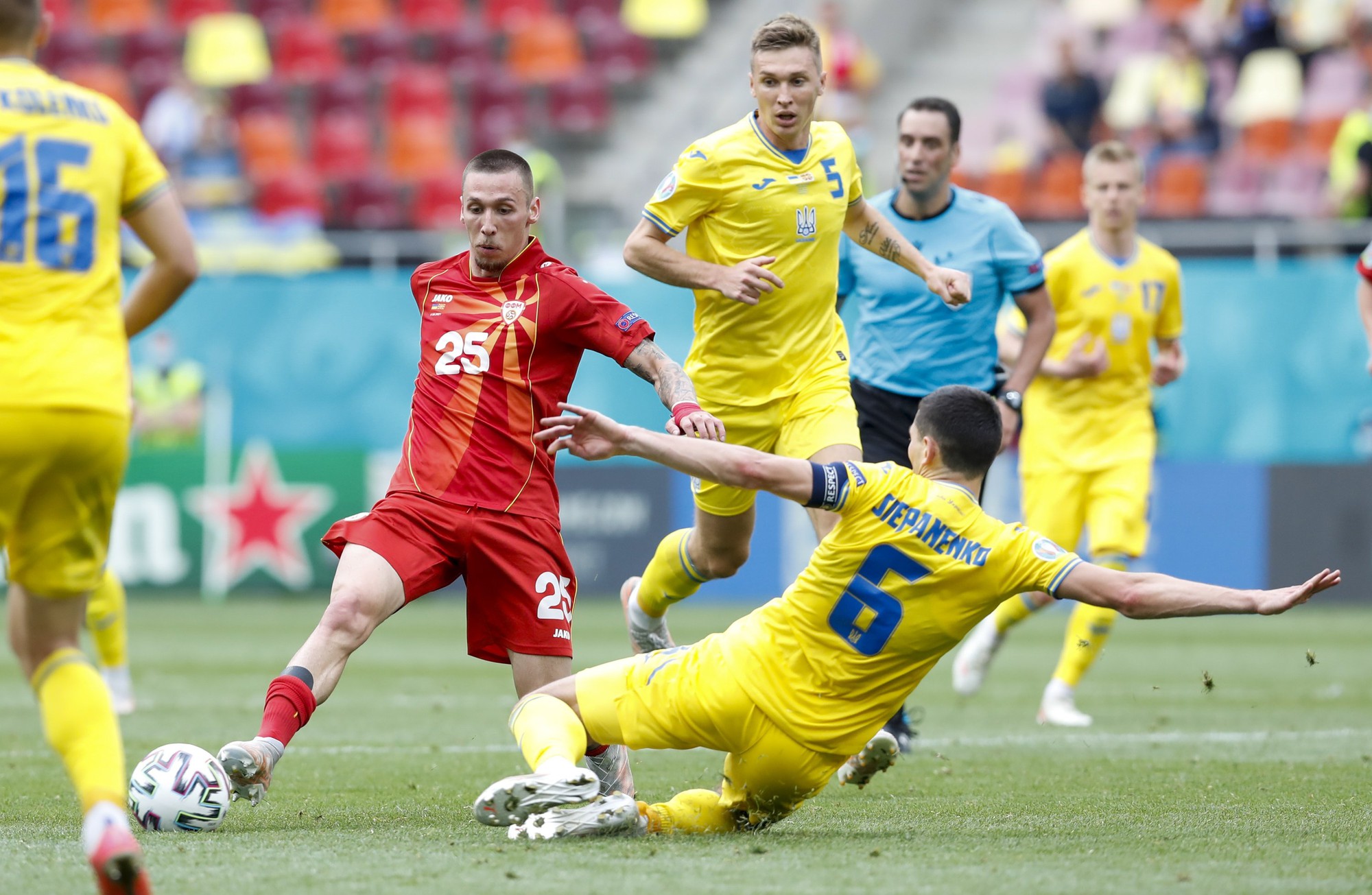 Ukraine vs Bắc Macedonia (20:00 – 14/10) | Xem lại trận đấu