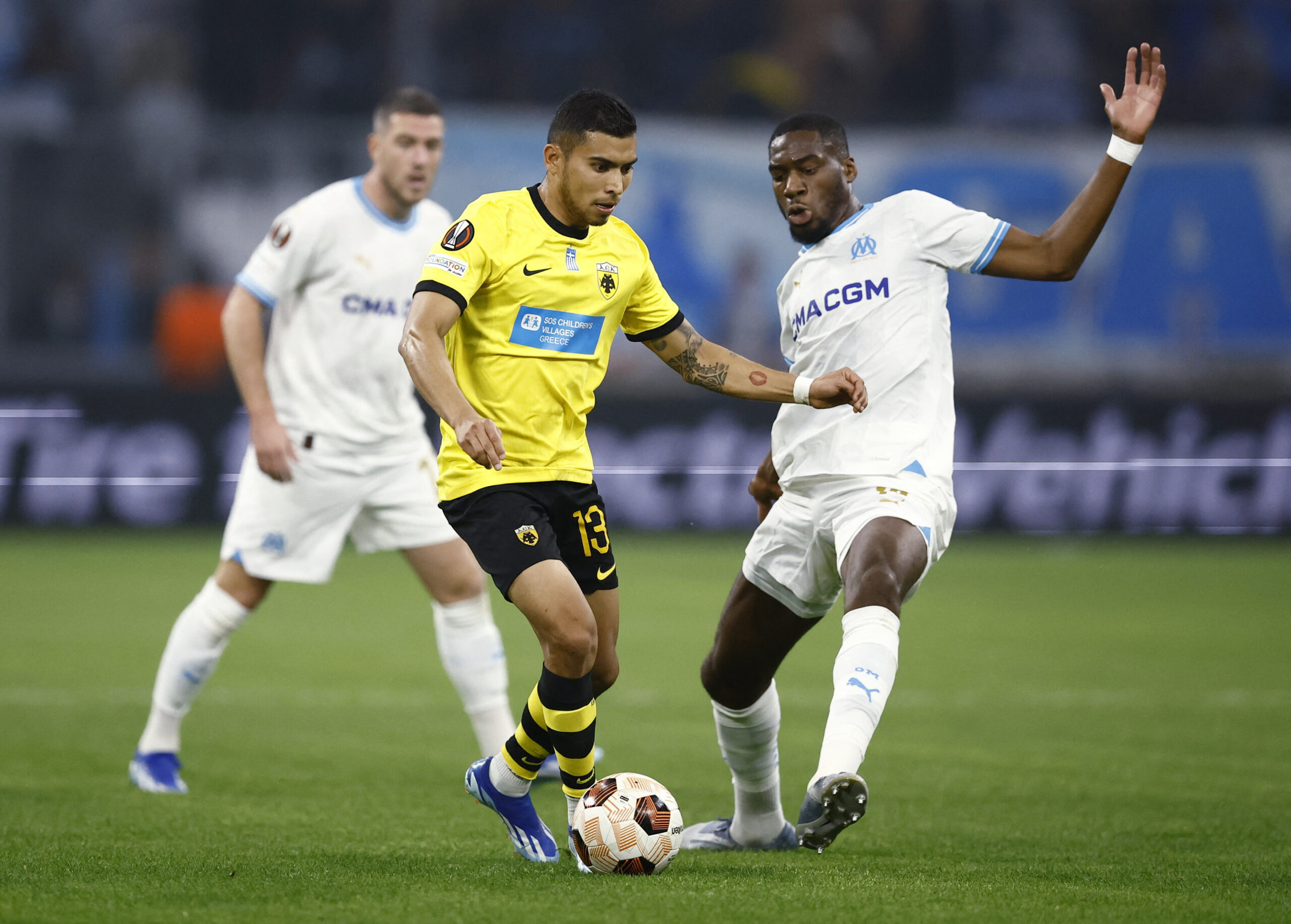 AEK Athens vs Marseille (03:00 – 10/11) | Xem lại trận đấu