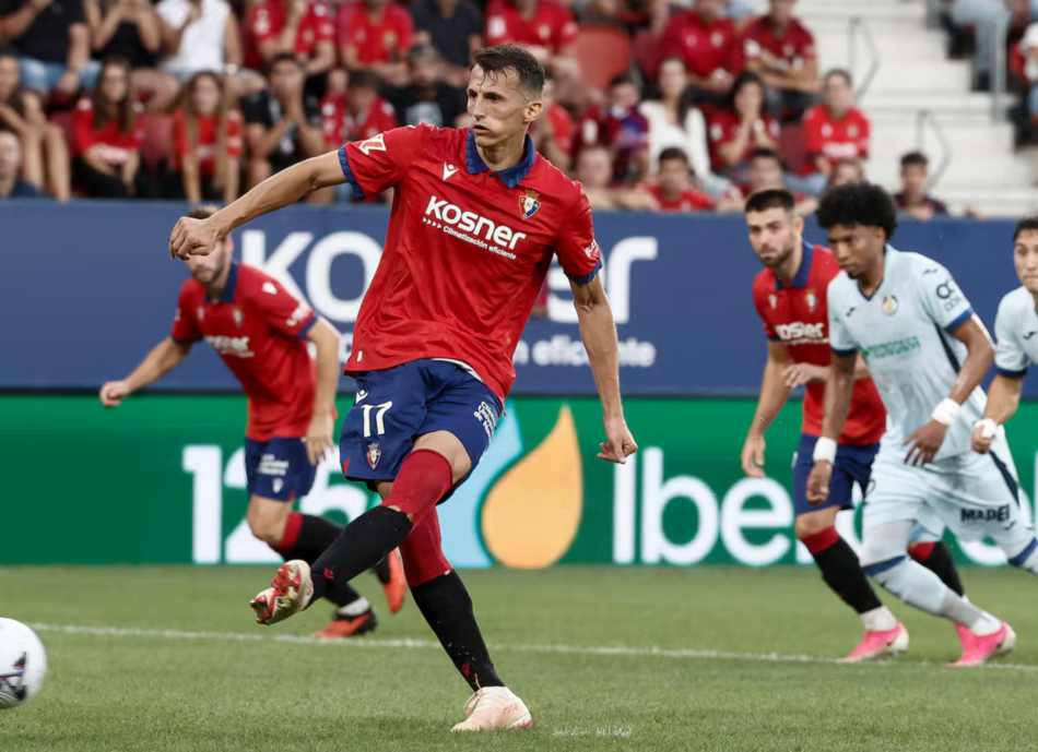 Osasuna vs Getafe (00:30 – 01/09) | Xem lại trận đấu